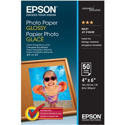Epson Glossy Photo Paper 4x6\ 200gsm Pack of 20"