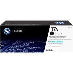 HP TONER CARTRIDGE 17A BLACK CF217A 