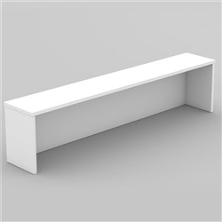 Om Desk Hob W1800 X D300 X H380Mm White