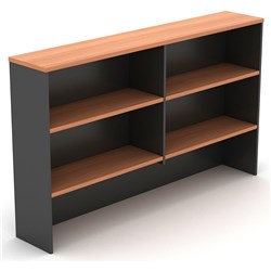 Om Hutch W1800 X D325 X H1080Mm Cherry Charcoal