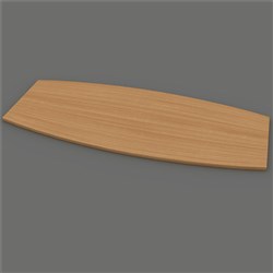 Om Table Top Only W2400 X D1200Mm  Beech