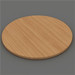 Om Table Top Only D600Mm Beech Beech Charcoal