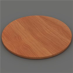 Om Table Top Only D900Mm Cherry   Cherry Charcoal