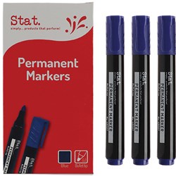 Stat Permanent Marker Bullet Blue 1.3Mm