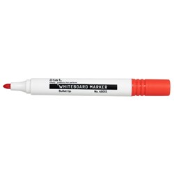 Stat Whiteboard Marker Bullet Red 1.3Mm