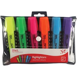 Stat Highlighter Wallet 6 (Ylw/Gr/Pk/Or/Bl/Pur)
