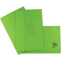 STAT DOCUMENT WALLET F/C GREEN