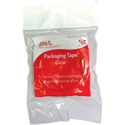 STAT PACKAGING TAPE 24MM*50M CLEAR