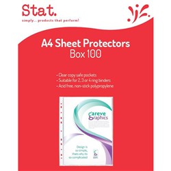 Stat Sheet Protectors A4 (100)