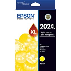 Epson Ink Cartridge 202Xl High Yield Yellow