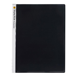 Display Book Marbig Non-Refillable With Insert Cover - Black 40P