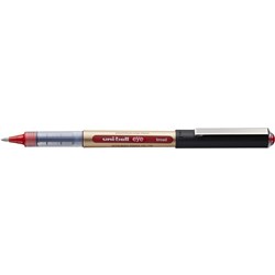 Uni-Ball Liquid Ink Pen Eye Broad 1.0Mm Red