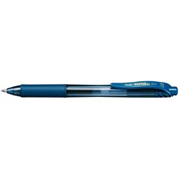 Pentel Energel X Gel Pen Bl107 Fine Retractable Navy