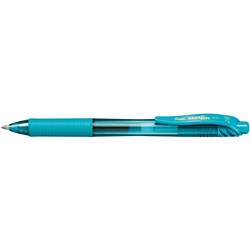 Pentel Energel X Gel Pen Bl107 Fine Retractable Turquoise