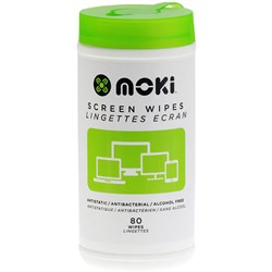 Moki Screen Wipes Pk80