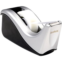Scotch Tape Dispenser C60-St Desktop No Tape Black & Silver
