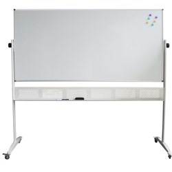 RAPIDLINE MOBILE PORCELAIN WHITEBOARD 1500mm W x 1200mm H x 15mm T