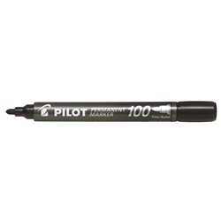 Pilot Permanent Marker Sca-100 Bullet Black