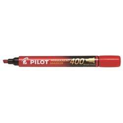 Pilot Permanent Marker Sca-400 Chisel Red