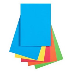Quill Paper A4 80gsm Brights Assorted Pack of 250