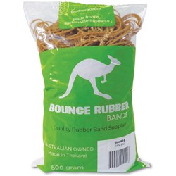 Bounce Rubber Bands Size 16 Bag 500Gm