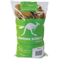 BOUNCE RUBBER BANDS SIZE 89 500GM BAG