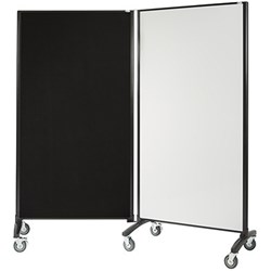 Visionchart Communicate Whiteboard/Pinboard Room Divider 1800 X 900Mm