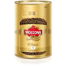 MOCCONA COFFEE CLASSIC DARK 500gm Can 