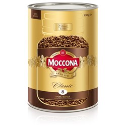 Moccona Coffee Classic Dark 500Gm Can