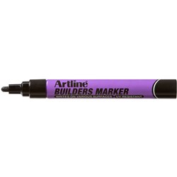 Artline Builders Paint Marker 1.5Mm Bullet Black