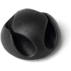 Cavoline Clip 2 Self-Adhesive Cable Clips Graphite Pack Of 6