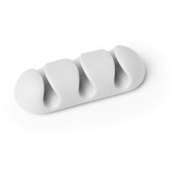 Cavoline Clip 3 Self-Adhesive Cable Clips Grey Pack Of 2