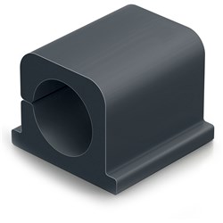 Cavoline Clip Pro 2 Self-Adhesive Cable Clips Graphite Pack Of 4