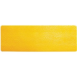 DURABLE FLOOR MARKING SHAPE - STRIPE Yellow Pack of 10