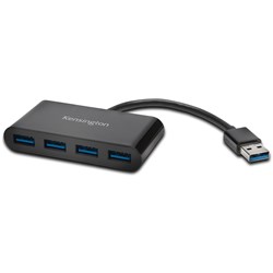 Kensington Usb Port 3.0 Uh4000 4 Port Hub Black