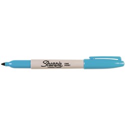 Sharpie Fine Point Marker Permanent 1.0Mm Fine Turquoise
