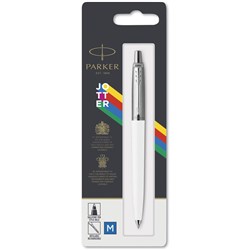 Parker Jotter Ballpoint Pen Original White