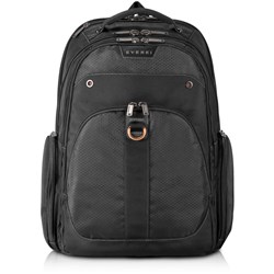 Everki Atlas Travel Friendly Laptop Backpack 13 Inch To 17.3 Inch Compartment Black