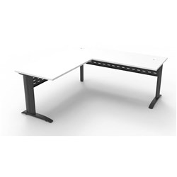 Rapid Span Open Workstation 1800W X 1800W X 700D X 730Mmh Nw With Black Frame