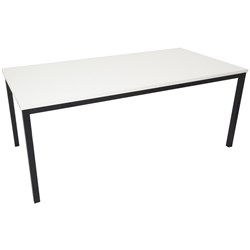 Steel Frame Table 1500W X 750D X 730Mmh Nw With Black Frame