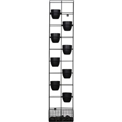 Rapidline Bloom Vertical Garden 1935H X 390W X 210Mmd Black