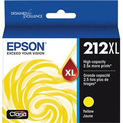 Epson 212XL Ink Cartridge High Yield Yellow 