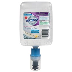 Northfork Instant Hand Sanitising Gel Cartridge 0.4Ml 1L