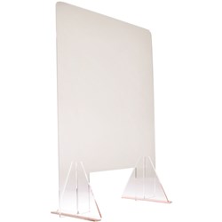 Trafalgar Sneeze Guard  Screen Acrylic Small 800Mmhx600Mmw