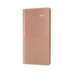 Collins Vanessa Diary Week To View B6/7 Rose Gold