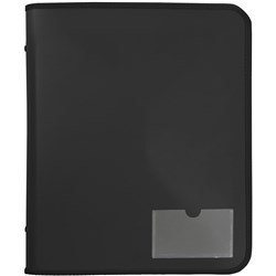 Marbig Zipper Binder A4 Tech Case 25Mm 2D Black
