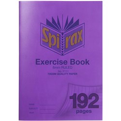 Spirax Exercise Book P111 A4 192 Page 8mm Ruled 