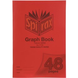 Spirax Grid Book P130 A4 48 Page 10mm Ruled 