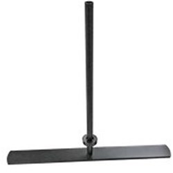 Visionchart Zip Acoustic Extension Panel Single T-Leg Black