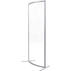 Visionchart Wave Screen Guard Curved Edge 1800Hx800Mmw Clear